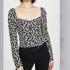 Reformation Long Sleeved Top Size 4